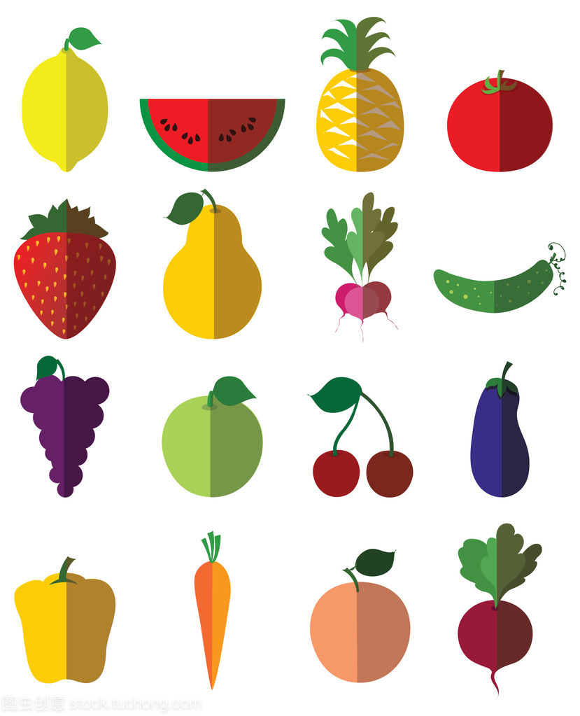 卡通蔬果世界 水果們的歡樂派對